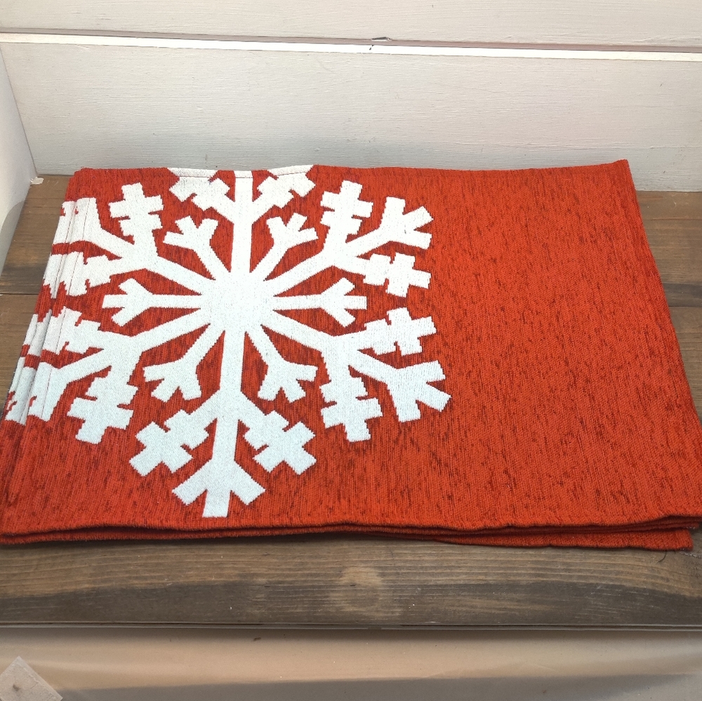 Fabric Snowflake Placemats (set of four)